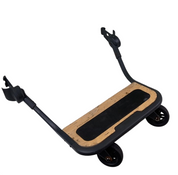 Shop UPPAbaby VISTA PiggyBack Ride-Along Board, 2015+, Natural Wood/Black at GoodBuy Gear