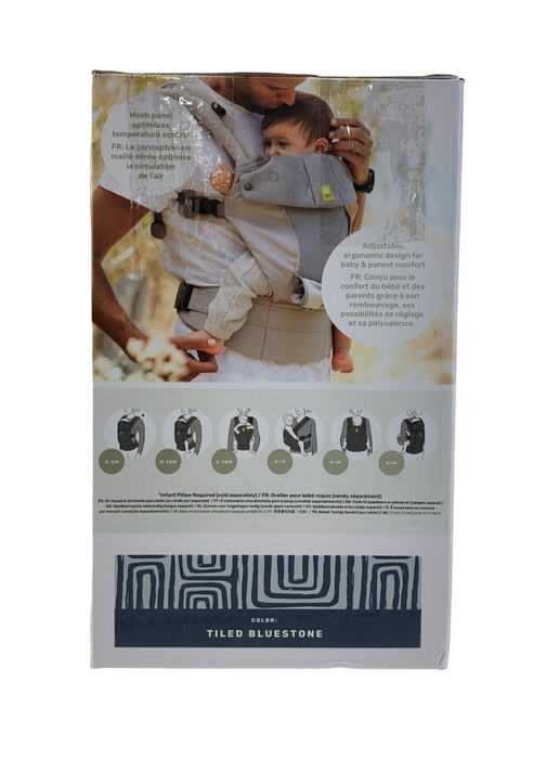 Shop Lillebaby Complete All Seasons Baby Carrier, Tiled Bluestone at GoodBuy Gear
