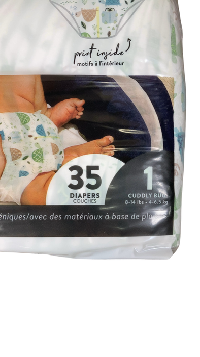Shop Honest Company Size 1 Diapers 35 Ct, Turtle Time at GoodBuy Gear