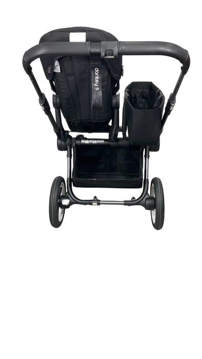 Shop Bugaboo Donkey 5 Mono Stroller, 2024, Black, Midnight Black, No Canopy at GoodBuy Gear