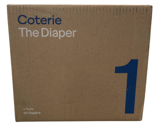 Shop Coterie Size 1 Diapers, 99 Count at GoodBuy Gear