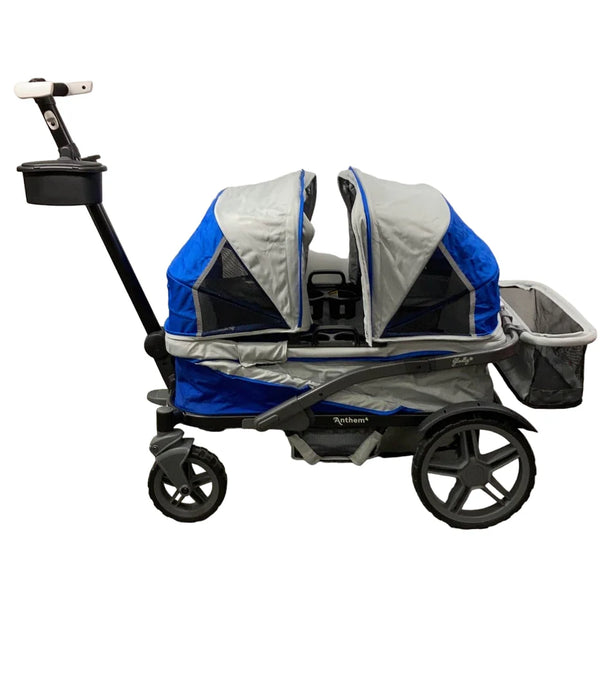 Shop Gladly Family Anthem4 Classic 4 Seater All Terrain Adventure Wagon, Electric Silver at GoodBuy Gear