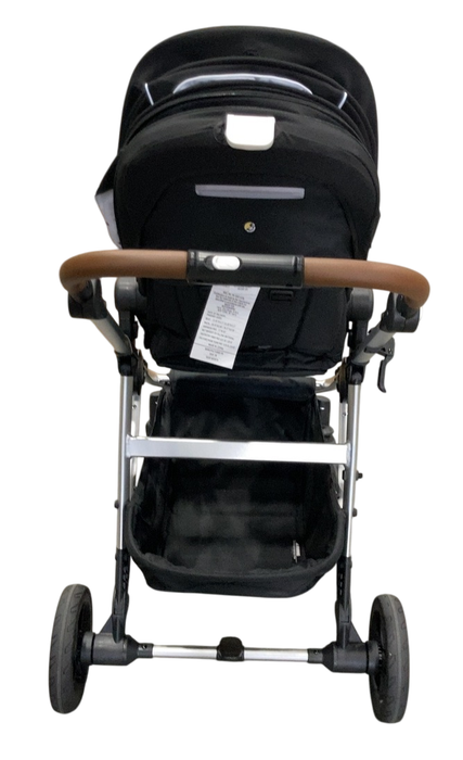 Shop Mockingbird Single to Double 2.0 Stroller, Black, Watercolor Drops, Silver With Penny Leather, 2025 at GoodBuy Gear