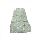 Shop Halo Micro-Fleece Swaddle, Cozy Pandas, Newborn at GoodBuy Gear
