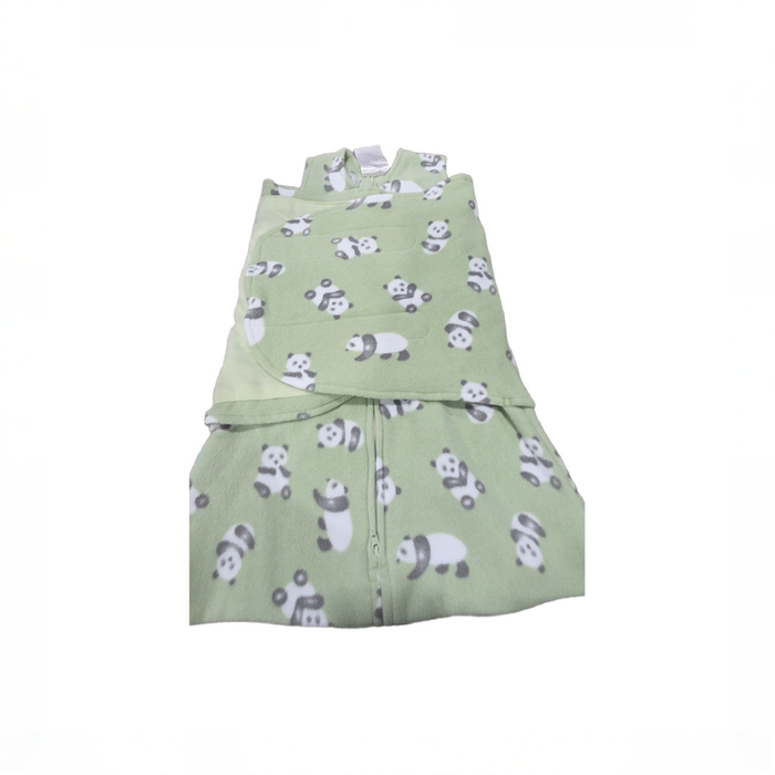 Shop Halo Micro-Fleece Swaddle, Cozy Pandas, Newborn at GoodBuy Gear