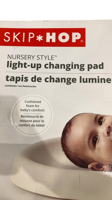 Shop Skip Hop Nursery Style Light-Up Changing Pad , Oat at GoodBuy Gear