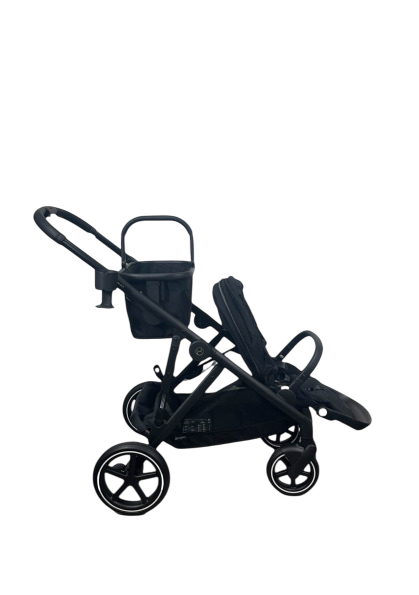 Cybex Gazelle S Modular Stroller, 2025, Black Frame, Moon Black