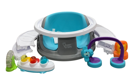 Shop Baby Trend Smart Steps Explore N Play 5-in-1 Activity to Booster Seat, Blue Safari Fun at GoodBuy Gear