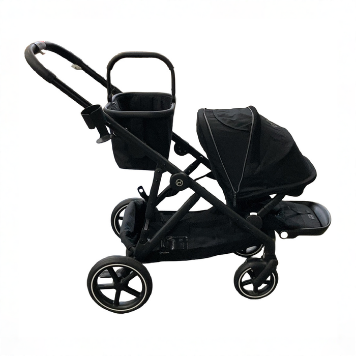 Shop Cybex Gazelle S Modular Stroller, 2025, Black Frame, Moon Black at GoodBuy Gear