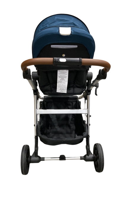 Shop Mockingbird Single to Double 2.0 Stroller, Sea, Windowpane, Silver With Penny Leather, 2025 at GoodBuy Gear