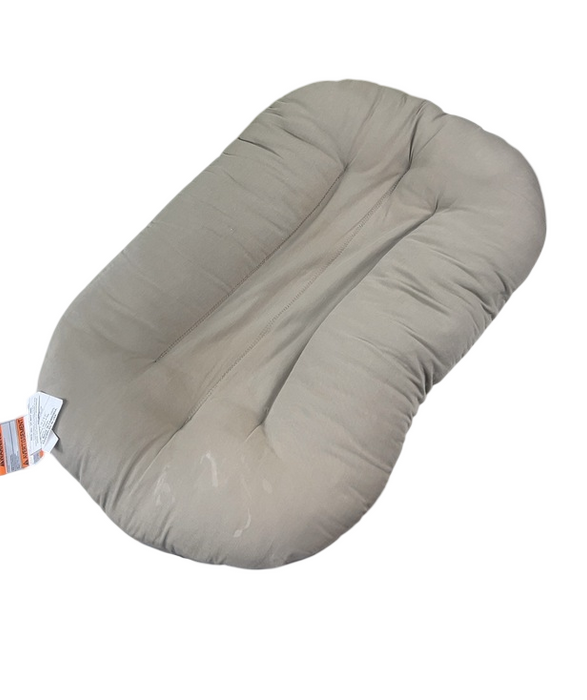 Shop Snuggle Me Organic Sensory Infant Lounger with Cover, Birch, Birch at GoodBuy Gear