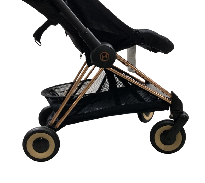 Shop Cybex Coya Stroller, 2023, Rose Gold, Sepia Black at GoodBuy Gear