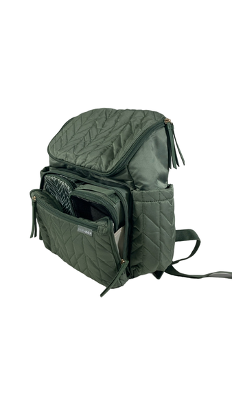 Skip Hop Diaper Bag Backpack Bundle Forma Multi-Function Travel Dark Sage NEW Skip Hop Forma Diaper Bag Travel Backpack with Changing Pad  main image 2