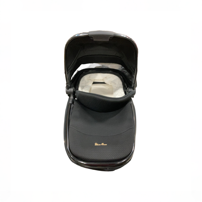 Shop DRAFT - Silver Cross Reef First Bed Folding Bassinet, Espresso at GoodBuy Gear