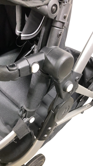 Shop Mockingbird Single to Double 2.0 Stroller, 2024, Silver With Penny Leather, Sky, Watercolor Drops at GoodBuy Gear