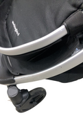 Shop Mockingbird Single 2.0 Stroller, 2025, Sage, Silver With Black Leather, Windowpane at GoodBuy Gear