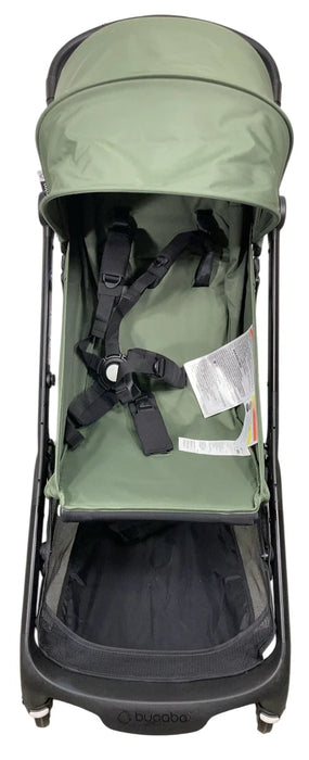 Bugaboo Butterfly Stroller, 2024, Black, Forest Green, Forest Green