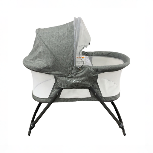 Shop Baby Delight Go With Me Slumber Deluxe Portable Rocking Bassinet, Charcoal Tweed at GoodBuy Gear