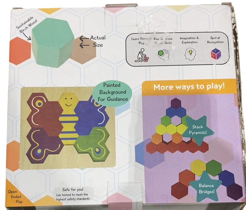 Shop Joy2b Hexablox, Butterfly, 17 Piece Set at GoodBuy Gear