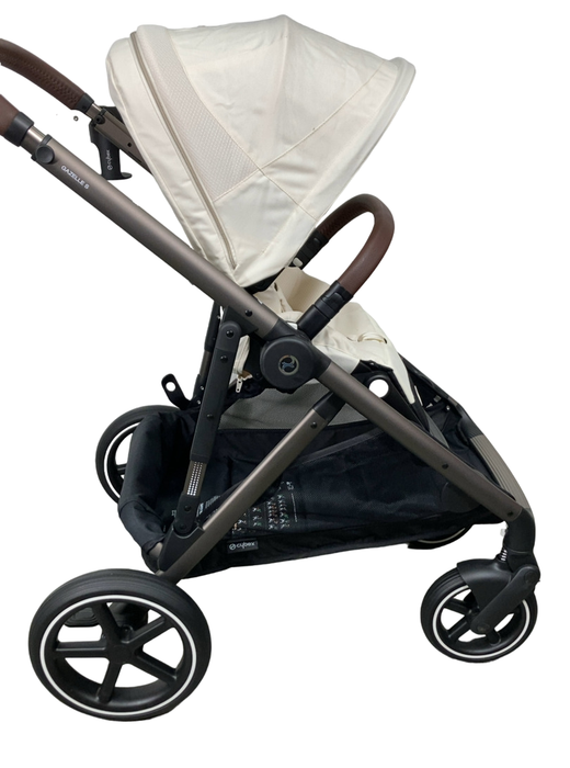 Shop Cybex Gazelle S Modular Stroller, 2024, Seashell Beige, Taupe Frame at GoodBuy Gear