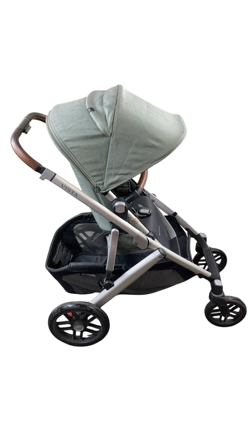 Shop UPPAbaby VISTA V2 Stroller, 2022, Emmett (Green Melange) at GoodBuy Gear