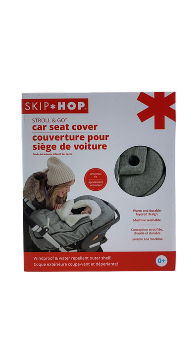 Shop Skip Hop Stroll And Go Car Seat Cover, Heather Gray at GoodBuy Gear