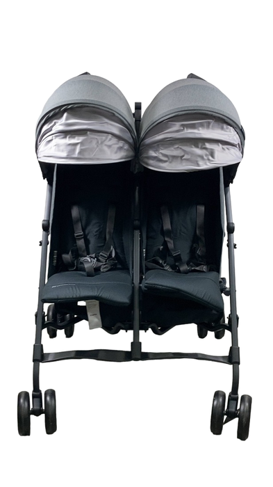 Shop UPPAbaby G-Link V2 Double Stroller, 2024, Greyson (Charcoal Melange) at GoodBuy Gear