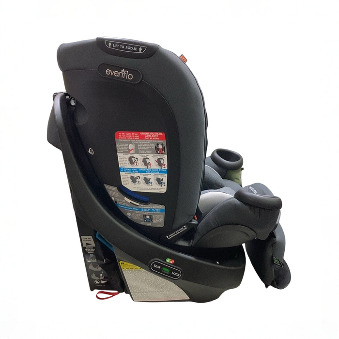 Shop Evenflo Revolve 360 Extend All-in-One Rotating Car Seat with Quick Clean Cover, 2024, Rockland Green at GoodBuy Gear