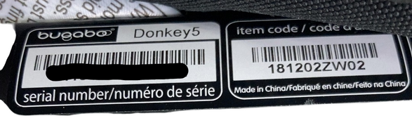 Shop Bugaboo Donkey 5 Duo Extension Set, 2022, Black, Midnight Black, None, without Canopy at GoodBuy Gear