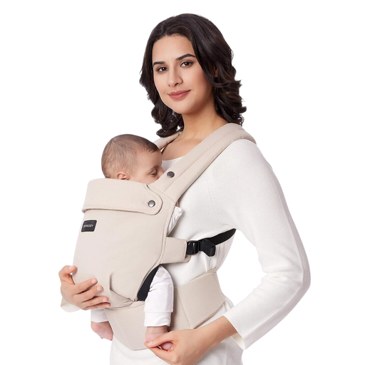 Shop Momcozy PureHug Baby Carrier, Cotton, Khaki at GoodBuy Gear