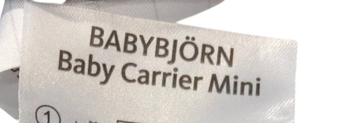 Shop BabyBjorn Baby Carrier Mini, Charcoal Gray 3D Jersey at GoodBuy Gear