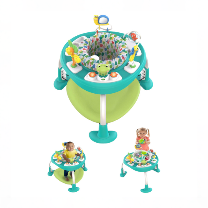 Shop Bright Starts Bounce Baby 2-in-1 Activity Jumper & Table, Playful Pond at GoodBuy Gear