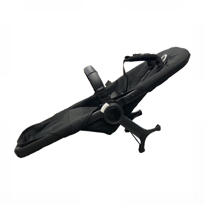 Shop Bugaboo Donkey 5 Duo Extension Set, 2025, Black, Midnight Black, Midnight Black, with Canopy at GoodBuy Gear