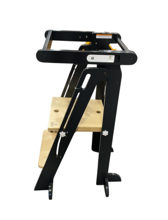 Shop Little Partners Learn ‘N Fold Learning Tower, Charcoal with Natural at GoodBuy Gear