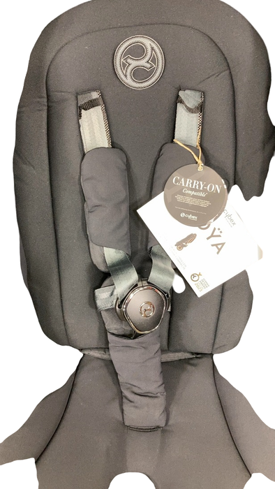 Shop Cybex Coya Stroller, 2024, Chrome, Sepia Black at GoodBuy Gear