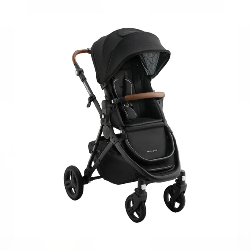 Shop Mockingbird Single 3.0 Stroller, 2025, Black Windowpane, Charcoal with Penny Leather at GoodBuy Gear
