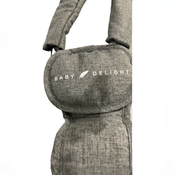 Shop Baby Delight Bloom Soothing Adjustable Lounger, Charcoal Tweed at GoodBuy Gear