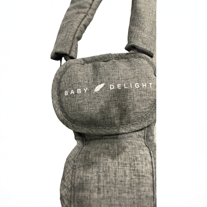 Shop Baby Delight Bloom Soothing Adjustable Lounger, Charcoal Tweed at GoodBuy Gear