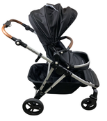 Shop Mockingbird Single to Double 2.0 Stroller, 2024, Black, Silver With Penny Leather, Windowpane at GoodBuy Gear