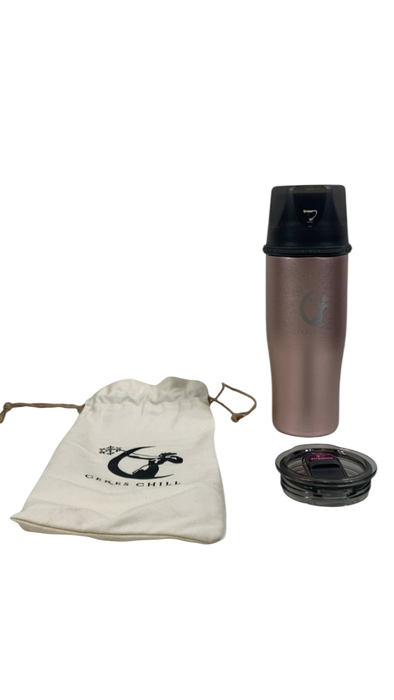 Shop Ceres Chill Demigoddess Mini Chiller, Made You Blush (Rose Gold) at GoodBuy Gear