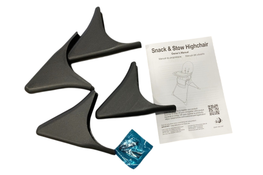 Shop Dream On Me Snack and Stow Highchair, Cognac at GoodBuy Gear