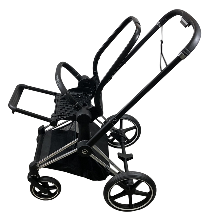 Shop Cybex PRIAM Stroller Frame And Seat, 2019, Chrome/Black at GoodBuy Gear