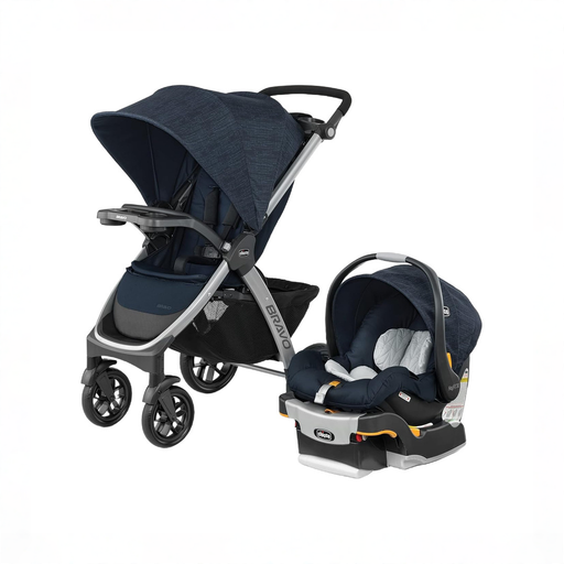 Shop Chicco Bravo Trio Travel System, 2025, Brooklyn at GoodBuy Gear