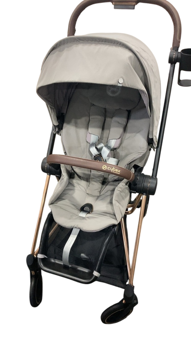 Shop Cybex MIOS Stroller, 2024, Mirage Grey, Rose Gold at GoodBuy Gear