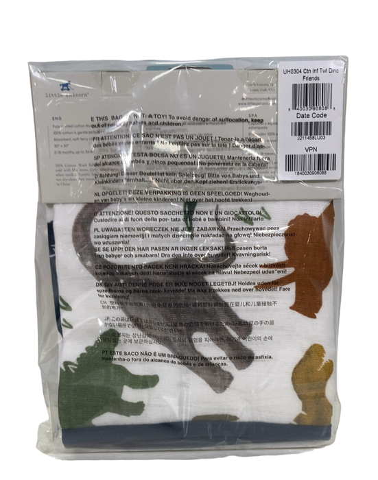 Shop Little Unicorn Infant Hooded Towel, Dino Friends at GoodBuy Gear