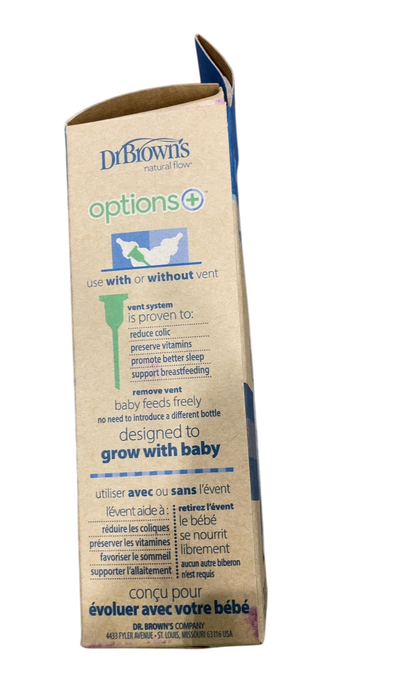 Shop Doctor Browns Natural Glass Flow Bottles, 4oz at GoodBuy Gear