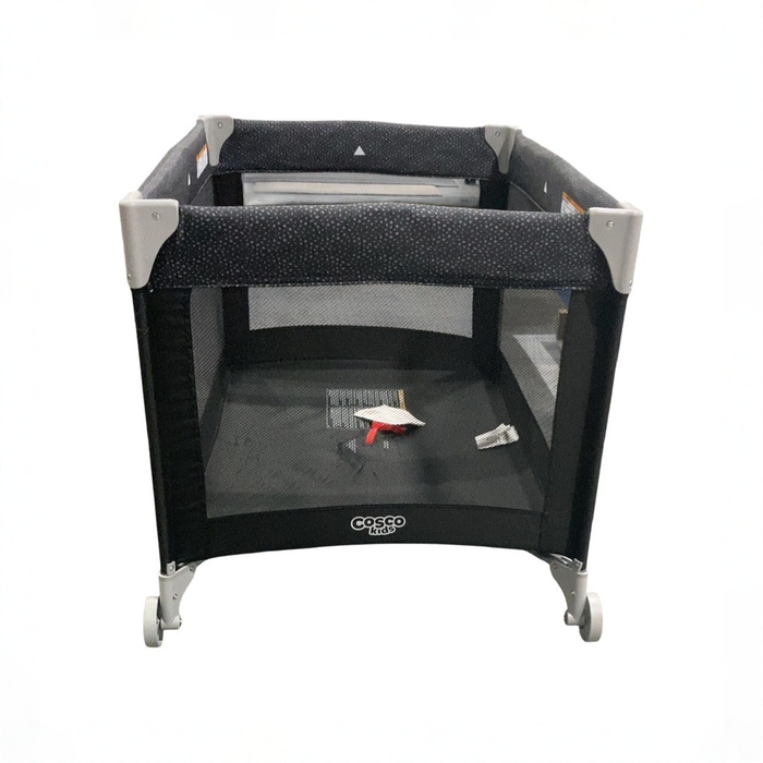 Shop Cosco Kids Funsport Play Yard, Noir Dot at GoodBuy Gear