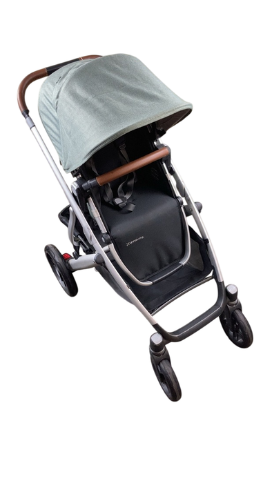 Shop UPPAbaby VISTA V2 Stroller, 2021, Emmett (Green Melange) at GoodBuy Gear