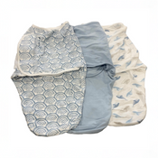 Shop Aden + Anais Essentials Easy Wrap Swaddle (3 Pack), At Sea, Small (0-3 Months) at GoodBuy Gear