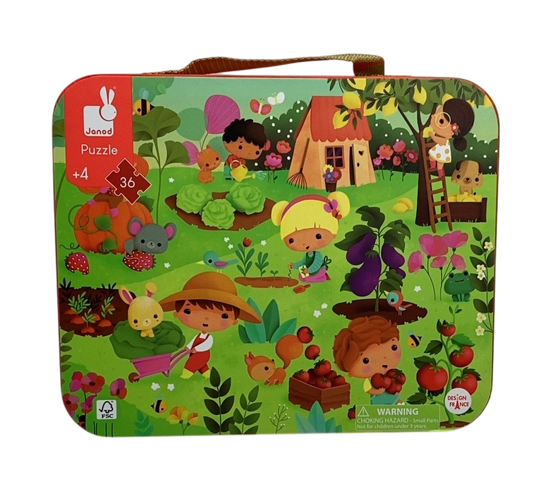 Shop Janod 36 Piece Garden Jigsaw Puzzle at GoodBuy Gear